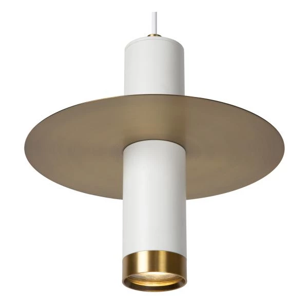 Lucide SELIN - Pendant light Bathroom - Ø 6 cm - 1xGU10 - IP44 - White - detail 1